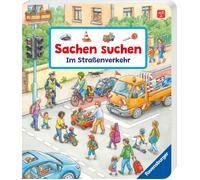 Susanne Gernhäuser Stefan Seid Sachen suchen: Im Straßenverke (Libro de cartón)