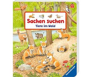 Susanne Gernhäuser Steffen Walentowitz Sachen suchen: Tiere im Wald (Poche)