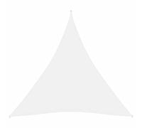 Susany Voile d'ombrage triangulaire en tissu Oxford blanc 3,6 x 3,6 x 3,6 m | Voile d'ombrage protection contre les rayons UV pour terrasse, jardin, camping en tissu Oxford