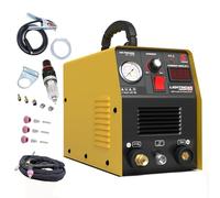 SUSEMSE Découpeur Plasma 65 Ampères IGBT Inverter Coupeur de Plasma - HF allumage, DC, 230 V, 20-65 A - avec buses plasma et Torche