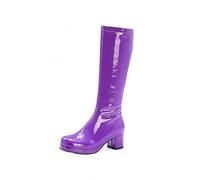 Susenstone 2022 Bottes Hautes pour Femmes Bottes Confortables ImperméAbles Bottes D'Hiver MéTéO D'Automne Bottes De Cowboy Vintage Marche Chaussures Occidentales Classiques