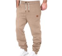 Susenstone Bas de Jogging Homme Taille Élastique Jogging Baggy Training Pantalon de Survêtement Homme Décontracté Activewear Pantalon Travail Sportswear avec Poches Cordon de Serrage Réglable