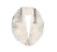 Susenstone éCharpe Fausse Fourrure Femme Hiver Chaud éPaisse Echarpe Pas Cher à La Mode Vintage Wrap ChâLe éCharpe (Taille unique, F)
