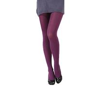 Susenstone Femme Chaussettes Hautes Longues Collant Opaque Automne BrunâTre Collant Leggings Grande Taille Amincissant De Sport Socks (taille unique, Violet)