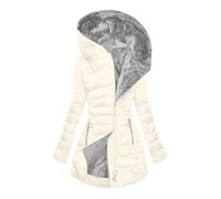 Susenstone Manteau Femme Hiver Veste Polaire Chaud épais Manteaux Outercoat en Longue et Slim Fit Parka Femme Chaude Sherpa Blouson Chic et Elegant Sweats à Capuche Outwear avec Zippé et Poches