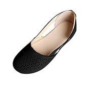 Susenstone Sandales à Bout Fermé Orthopédiques Femmes Confortable Compensées Sandale À Bout Ouvert Été Légères Mode Chaussures Dame Sandales de Trekking Mode Été Sandales d'outdoor 40 EU Noir