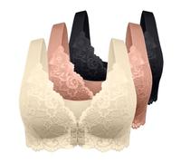 Susenstone Soutiens-Gorge Fermeture Devant Femme Devant Push Up Sport Brassière Confortable Respirant Soutien Gorge Femme Soutien Gorge Pas Cher Soutien-Gorge De Tous Les Jours