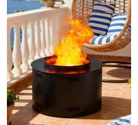 Sushangmao Cheminée À Vapeur d'eau 3D avec Humidificateur Et Flamme Réaliste - Insert De Cheminée Électrique Encastrable, Hauteur De Flamme Et Débit De Brume Réglables 40cm/15.3in