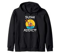 Sushi Addict Citation Humoristique Sauce soja Art Sweat à Capuche