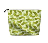 Sushi Aneth Pickles Trousse de maquillage de voyage polyvalente, idéale pour les routines quotidiennes et les voyages d'affaires, Noir , Taille unique, Trousse de toilette