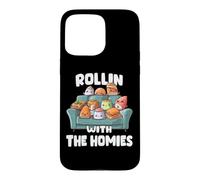 Sushi Art - Design inspiré de l'anime pour Les Amoureux du Coque pour iPhone 15 Pro Max