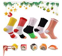 Sushi - Colorful Funny Sushi Box,Cotton Food, Salmon Stocking Stuffers For Women Men ness to any outfAnd Soft Touch That Enhances Your Overall Experience. Say Goodbye To Sweaty And Uncomfortable Feet