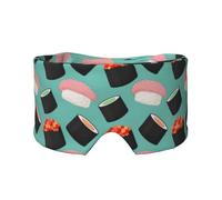 Sushi Food Pattern 1 Print Sleep Eye and Ear Muffs for Home Office Camping Avion Travel Sieste Aid