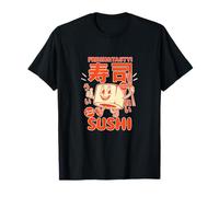 Sushi Frais Kawaii Retro Japanese Food Art T-Shirt