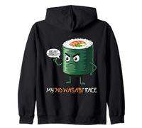Sushi Funny Dad Joke - Mon Visage sans Wasabi. Fin Gourmet Sweat à Capuche