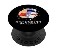 Sushi gives Power cute kawaii Rice PopSockets PopGrip Interchangeable
