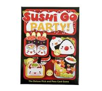 Sushi Go Party! - Le Jeu De Cartes Pick & Pass Deluxe, Plaisir Familial Multicolore, Parfait Pour Les Fêtes Et Le Divertissement À Domicile[Z234]