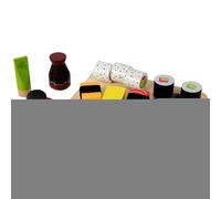 Sushi Jouer De La Nourriture | Couper Le Jouet De Jeu De Jeu | 135 Pièces Les Jouent À Un Ensemble De Nourriture | Fausse Fabrication De Sushi, Jeu Imaginatif Fait À La Main pour Gamin, Fille,