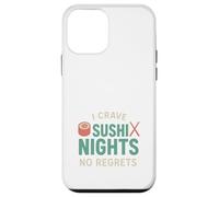 Sushi Lover Rolls Nigiri Baguettes Cadeau pour Fan Coque pour iPhone 12 Mini