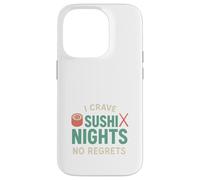 Sushi Lover Rolls Nigiri Baguettes Cadeau pour Fan Coque pour iPhone 14 Pro