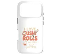 Sushi Lover Rolls Nigiri Baguettes Cadeau pour Fan Coque pour iPhone 17 Pro