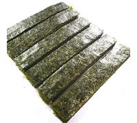 Sushi Nori Lot de 300 feuilles d'algues grillées 6 coupes, 300 feuilles