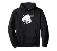 Sushi Onigiri Censuré Boule de Riz Kawaii Humour drôle Sweat à Capuche