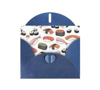 Sushi Printing Papier nacré avec enveloppes Inscription « Thinking of You » 10,2 x 15,2 cm