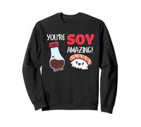 Sushi Pun Sauce Soja Humour Mignon Kawaii Foodie Dire Art Sweatshirt