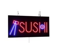 Sushi Sign, TOPKING Signage, LED Neon Open, Store, Window, Shop, Business, Display, Grand Opening Gift