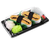 Sushi Socks Box - 1 paire de Sushi CHAUSSETTES en Coton pour Fammes et Hommes, Tamago, 36/40