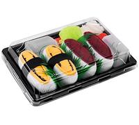 Sushi Socks Box - 2 paires de Sushi CHAUSSETTES en Coton pour Fammes et Hommes, Thon, Tamago, 36/40