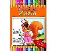Susie le petit écureuil - Livre de coloriage