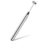 susiodeu Mousseur à Lait en Acier Inoxydable électrique à Main Batteur à Oeufs mélangeur à café Mini mélangeur de Nourriture Fouet hôtel Cuisson agitateur Cuisine