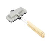 susiodeu Plaque à sandwich double face résistante à la chaleur, appareil sandwich chaud, poêle griller réversible, appareil croque-monsieur antiadhésif, fer, antirouille