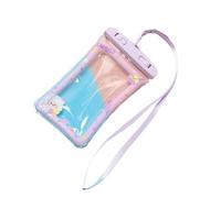 susiodeu Pochette de téléphone étanche pour natation, téléphone portable tactile sensible, Perspective HD, étuis de téléphone sous-marin en PVC pour la plongée en apnée, Violet