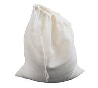 susiodeu Sac en Tissu à Fromage réutilisable Lait de soja Filtre en étamine Outil de filtrage Sacs de Farce de légumes passoire à café épaisse, 30x45cm