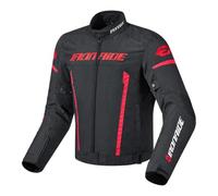 susiodeu Veste de moto, blouson de moto, vêtements, veste course, technique trois couches entièrement imperméable et coupe-vent, manteau textile pour d'aventure/tourisme, Noir, L