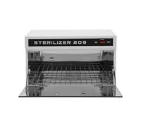 Susoso Armoire à désinfectants haute température 10 L 8 W Stérilisateur avec fenêtre - Sécurité en acier inoxydable - 37 x 21 x 24 cm - Blanc et