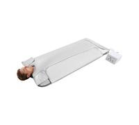 Susoso Couverture de sauna infrarouge portable, traitement de désintoxication professionnelle, 4 fois sécurité, portable pour un usage domestique pour la désintoxication par la transpiration, la