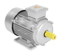 Susoso Moteur électrique, 230/400 V, 3 kW, diamètre de la tige : 28 mm, classe de protection IP55, vitesse de rotation : 1435 tr/min, moteur asynchrone triphasé pour machines-outils 37,7 x 20 x 25,7