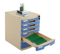 Susoso Organisateur de bureau avec 6 tiroirs - Organiseur de bureau en plastique rectangulaire - Chaque tiroir peut supporter une charge d'environ 1,5 à 1,8 kg - Pour le bureau - 29,5 x 39,4 x 43 cm -