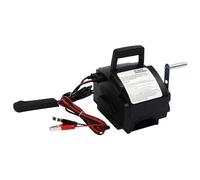 Susoso Treuil électrique 12 V pour remorque de bateau, treuil électrique pour bateau, treuil à câble en acier, capacité de traction de 907 kg, avec protection contre les surcharges, deux modes de