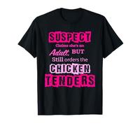 Suspect Claims She's An Adult But Still Orders Citation drôle T-Shirt