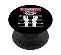 Suspect lit des Livres comme Une Distraction de Nettoyer sa Maison PopSockets PopGrip Adhésif
