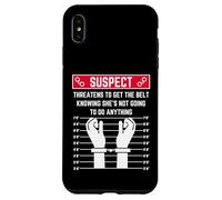 Suspect Menace d'obtenir la Ceinture en sachant qu'elle ne va Pas Coque pour iPhone XS Max