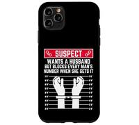 Suspect Veut Un Mari mais Bloque Chaque Homme numéro Femme Coque pour iPhone 11 Pro Max