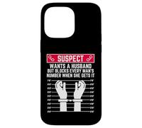 Suspect Veut Un Mari mais Bloque Chaque Homme numéro Femme Coque pour iPhone 14 Pro Max