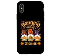 Suspendre avec Mes Nains d'halloween Tenant des citrouilles Coque pour iPhone X/XS