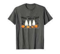 Suspendre avec My Boos Fantôme d'halloween Motif Effrayant hanté T-Shirt